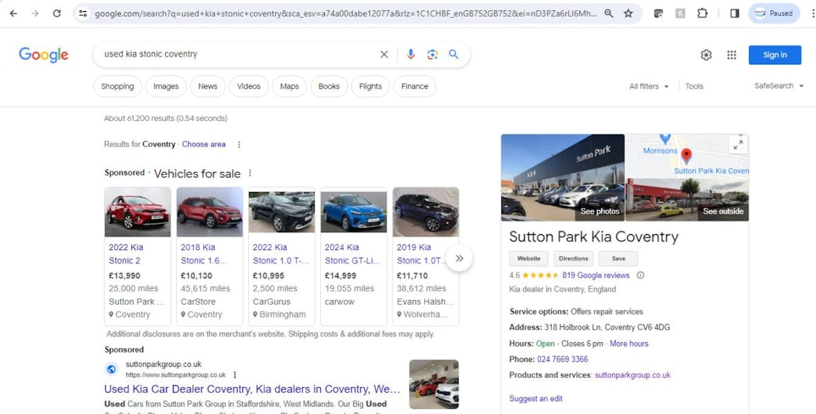 Dominate Your Digital Space - LIVE Client Search Results: